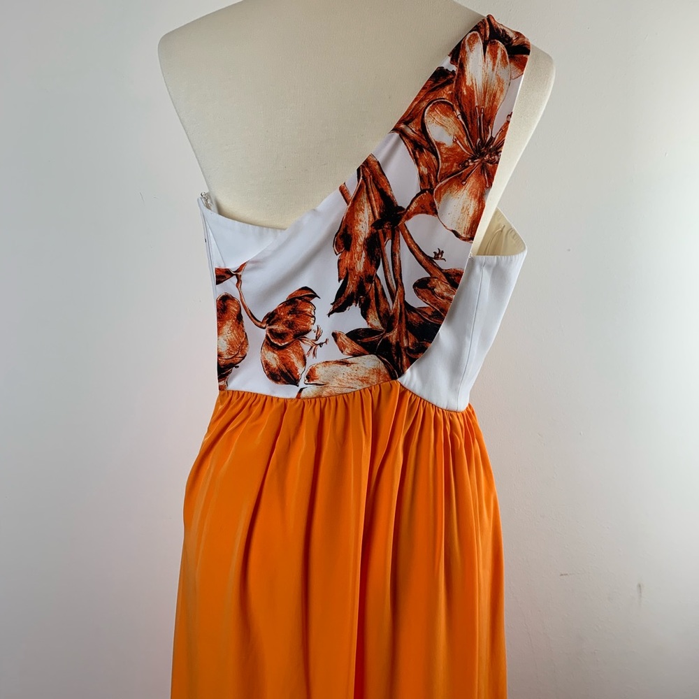 Beautiful Sachin + Babi Firefly Dress Orange White - Picture 8 of 8